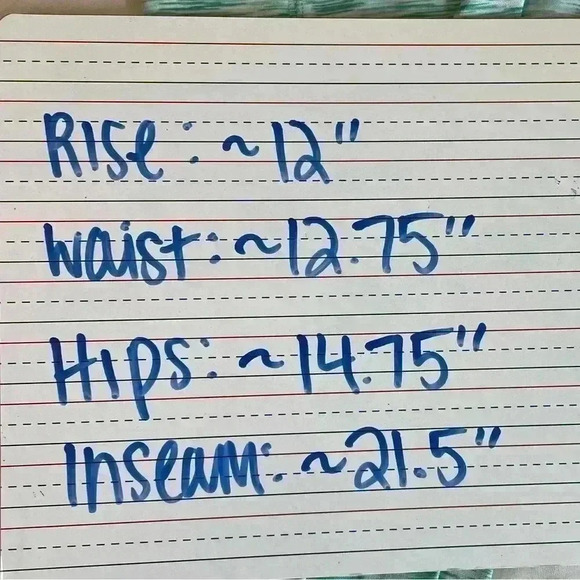 J CREW Blue and Green Abstract Striped Capri Leggings With Pockets Size Small - Picture 7 of 7